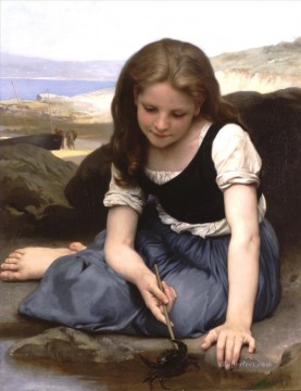  Adolphe Oil Painting - Le Crab Realism William Adolphe Bouguereau